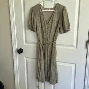 Textured sage universal threads dress